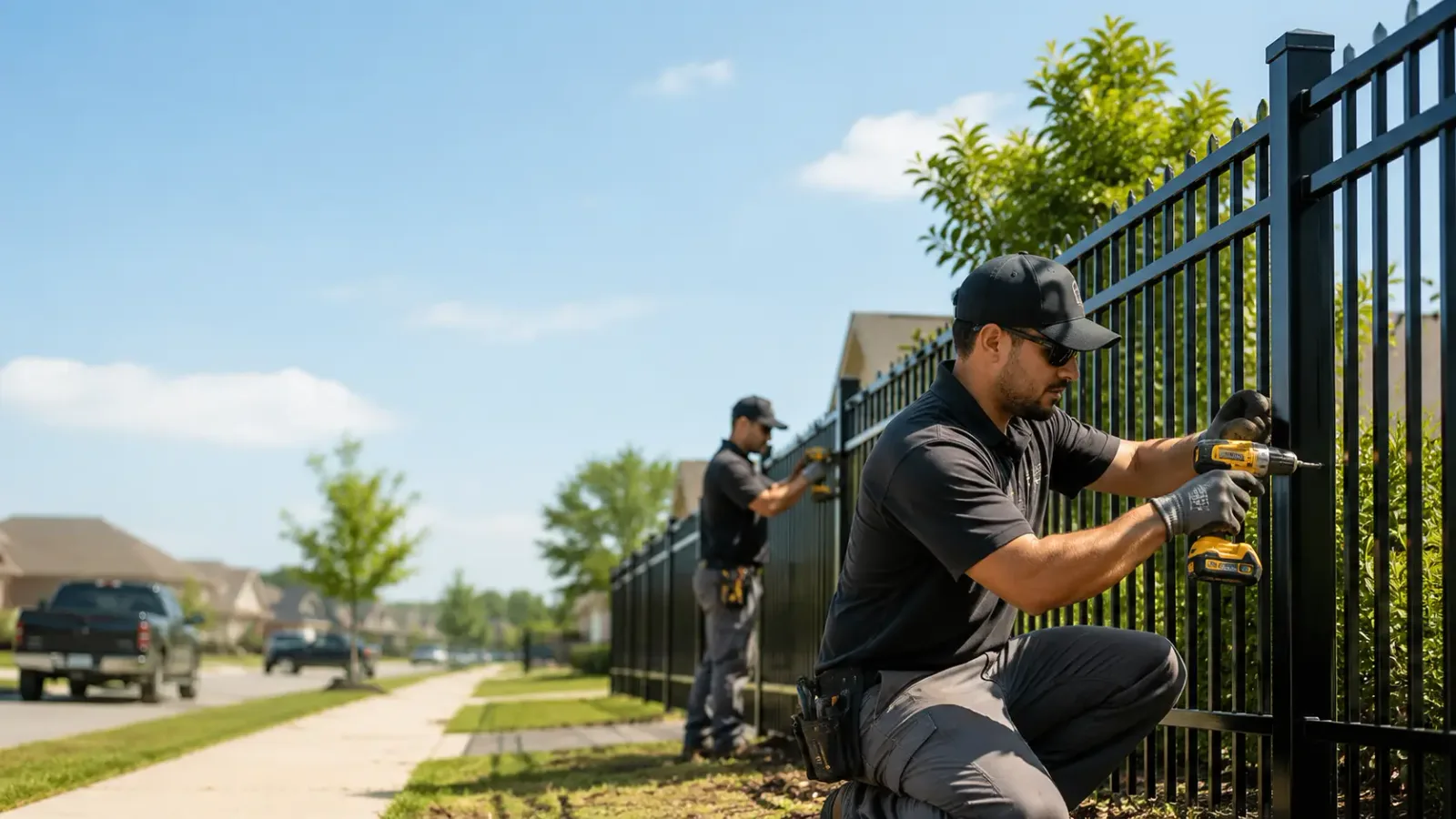 Metal Fence Installation in Georgetown, IL